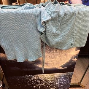 Matching baby blue set